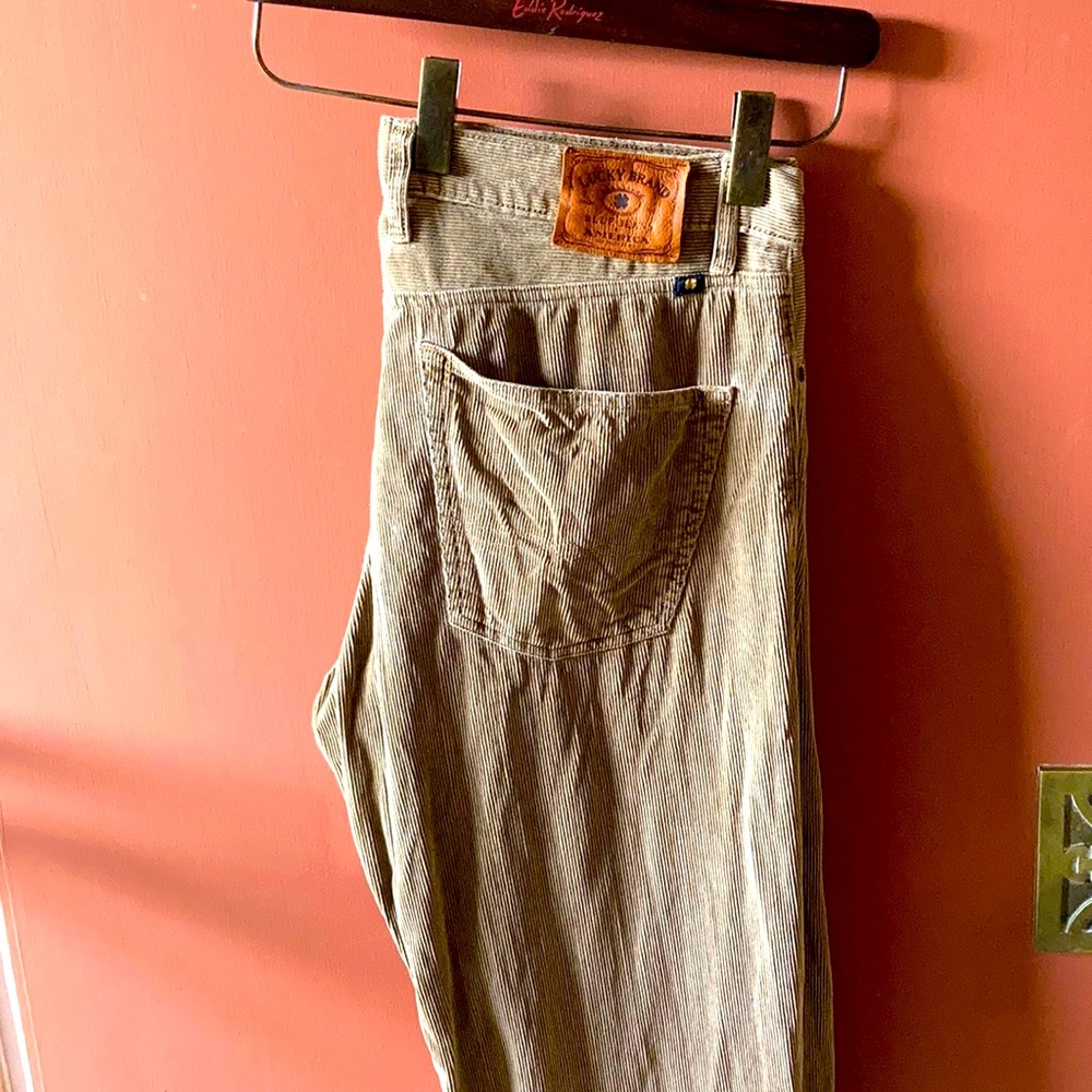 Lucky Brand corduroy jeans - tan